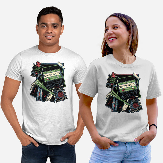 Don't Mind The Zombies-Unisex-Basic-Tee-glitchygorilla