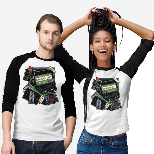 Don't Mind The Zombies-Unisex-Baseball-Tee-glitchygorilla