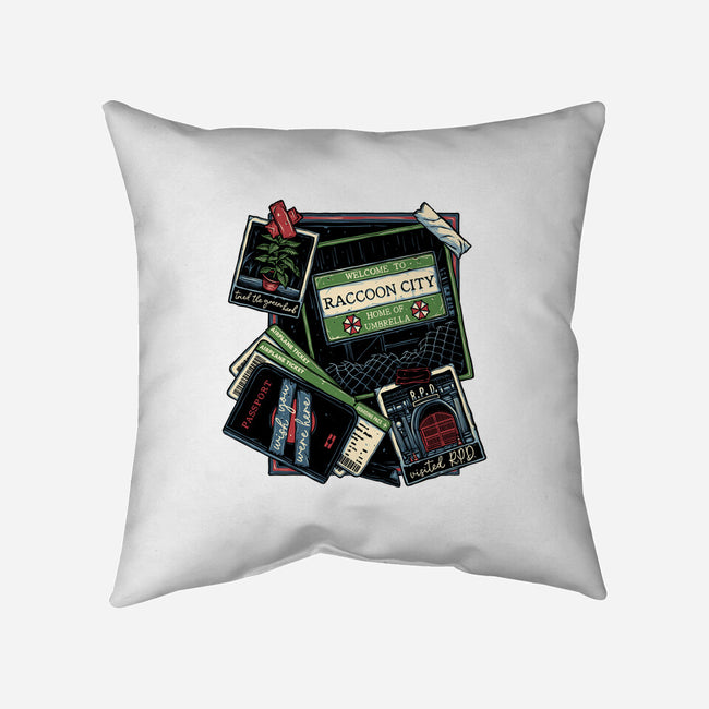 Don't Mind The Zombies-None-Removable Cover-Throw Pillow-glitchygorilla