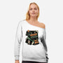 A Virtuous Mission-Womens-Off Shoulder-Sweatshirt-glitchygorilla