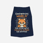 Fox Sarcastic Sunshine-Cat-Basic-Pet Tank-NemiMakeit