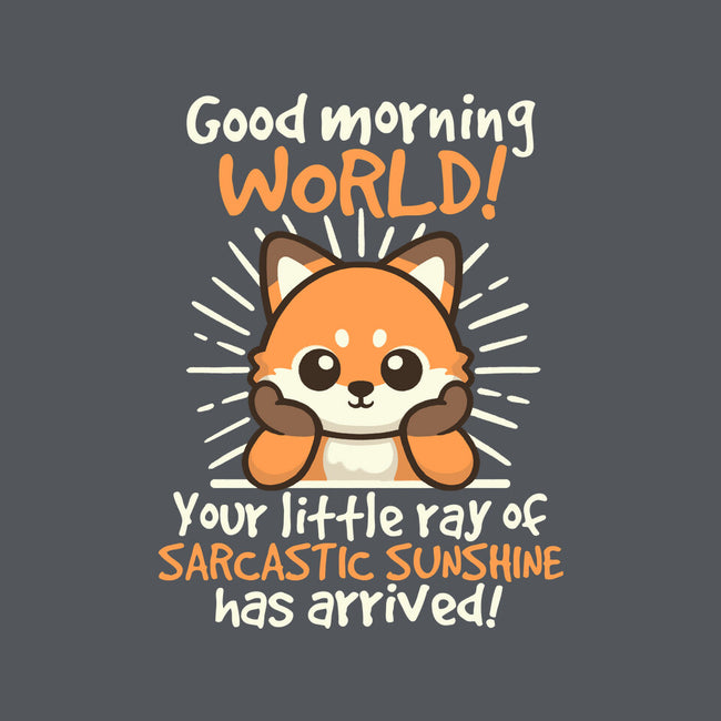 Fox Sarcastic Sunshine-None-Indoor-Rug-NemiMakeit