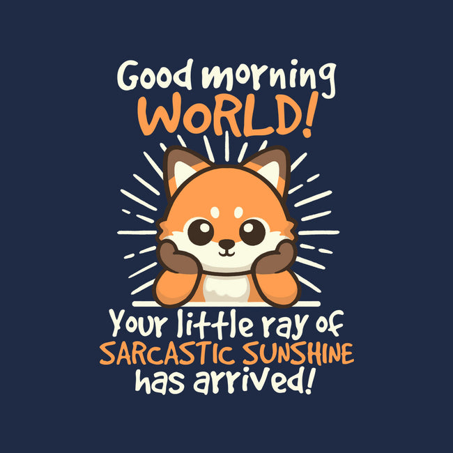 Fox Sarcastic Sunshine-None-Indoor-Rug-NemiMakeit