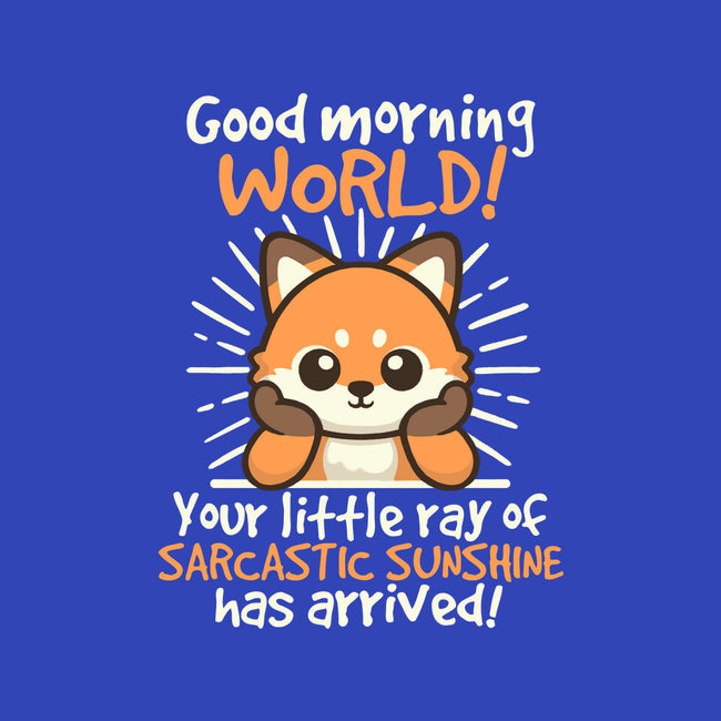 Fox Sarcastic Sunshine-Baby-Basic-Onesie-NemiMakeit