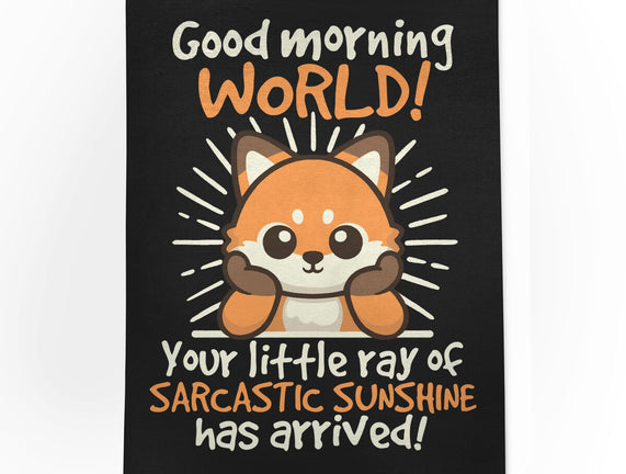 Fox Sarcastic Sunshine