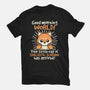 Fox Sarcastic Sunshine-Womens-Fitted-Tee-NemiMakeit