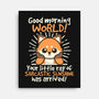 Fox Sarcastic Sunshine-None-Stretched-Canvas-NemiMakeit