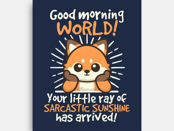 Fox Sarcastic Sunshine