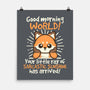 Fox Sarcastic Sunshine-None-Matte-Poster-NemiMakeit