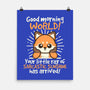 Fox Sarcastic Sunshine-None-Matte-Poster-NemiMakeit