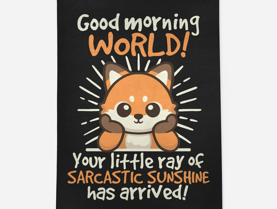 Fox Sarcastic Sunshine