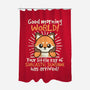 Fox Sarcastic Sunshine-None-Polyester-Shower Curtain-NemiMakeit