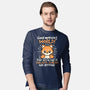 Fox Sarcastic Sunshine-Mens-Long Sleeved-Tee-NemiMakeit