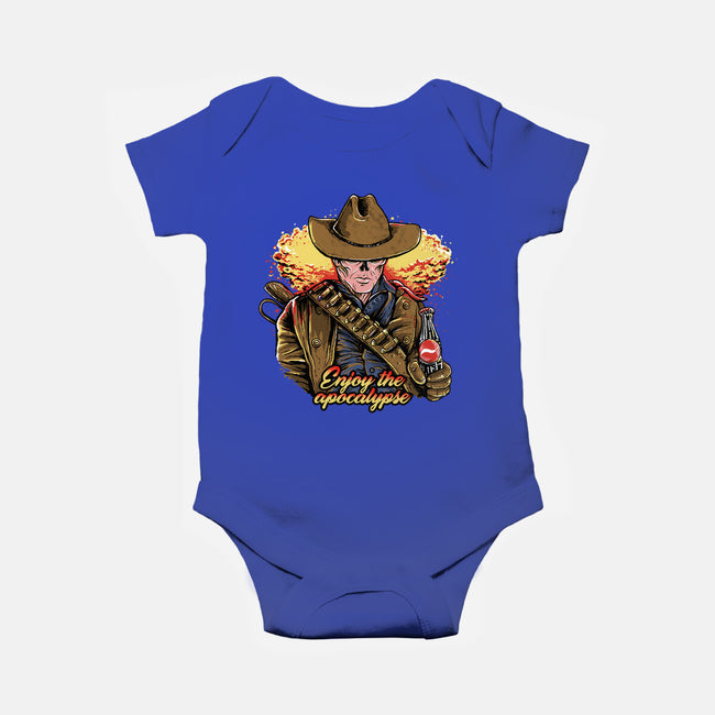 Enjoy The Apocalypse-Baby-Basic-Onesie-Alan Maia