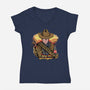 Enjoy The Apocalypse-Womens-V-Neck-Tee-Alan Maia