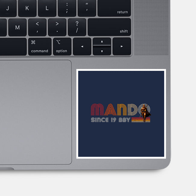 Mando Since 19BBY-None-Glossy-Sticker-DrMonekers