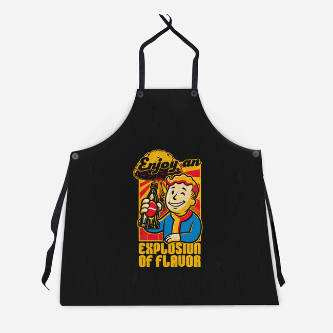 Apocalypse Soda-Unisex-Kitchen-Apron-Studio Mootant