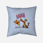 Winnie Brown-None-Removable Cover-Throw Pillow-zascanauta