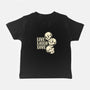 Live Laugh Love Skeleton-Baby-Basic-Tee-tobefonseca