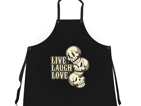 Live Laugh Love Skeleton