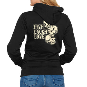 Live Laugh Love Skeleton