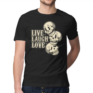 Live Laugh Love Skeleton