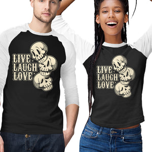 Live Laugh Love Skeleton