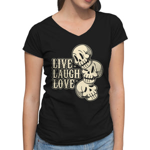 Live Laugh Love Skeleton