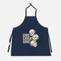 Live Laugh Love Skeleton-Unisex-Kitchen-Apron-tobefonseca