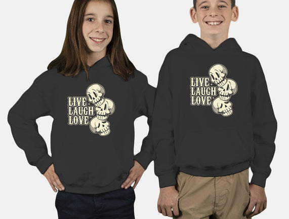 Live Laugh Love Skeleton