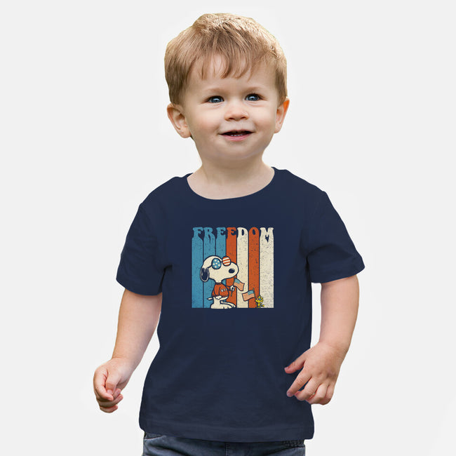 American Beagle-Baby-Basic-Tee-kg07