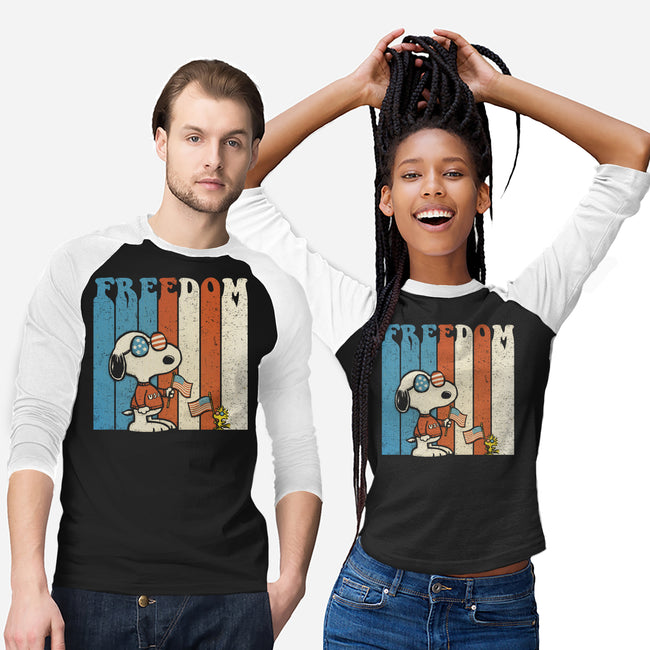 American Beagle-Unisex-Baseball-Tee-kg07