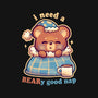 Beary Good Nap-Womens-Fitted-Tee-TechraNova