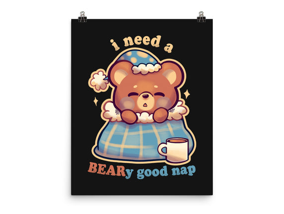 Beary Good Nap