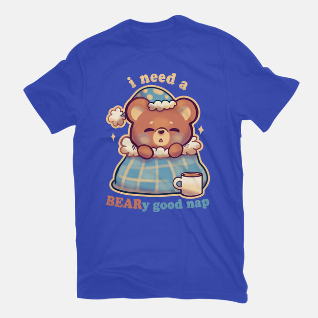 Beary Good Nap-Womens-Fitted-Tee-TechraNova