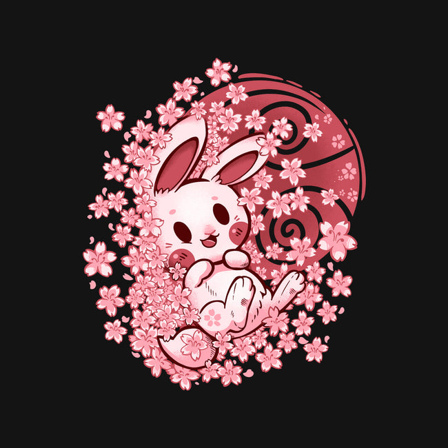 Spring Blossom Bunny-None-Fleece-Blanket-TechraNova