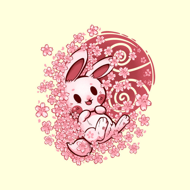 Spring Blossom Bunny-None-Stretched-Canvas-TechraNova