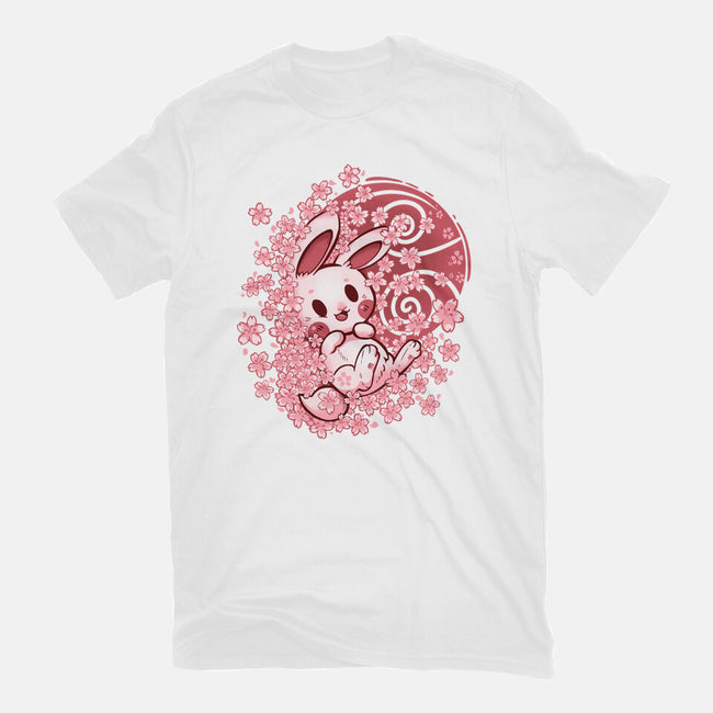 Spring Blossom Bunny-Mens-Premium-Tee-TechraNova