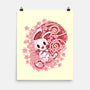 Spring Blossom Bunny-None-Matte-Poster-TechraNova