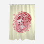 Spring Blossom Bunny-None-Polyester-Shower Curtain-TechraNova