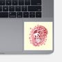 Spring Blossom Bunny-None-Glossy-Sticker-TechraNova