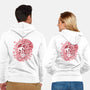 Spring Blossom Bunny-Unisex-Zip-Up-Sweatshirt-TechraNova