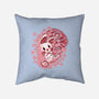 Spring Blossom Bunny-None-Removable Cover-Throw Pillow-TechraNova