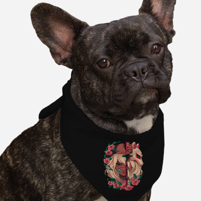 Sakura Blade-Dog-Bandana-Pet Collar-Bruno Mota