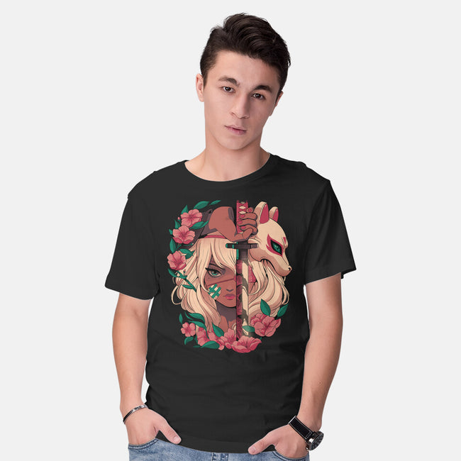 Sakura Blade-Mens-Basic-Tee-Bruno Mota