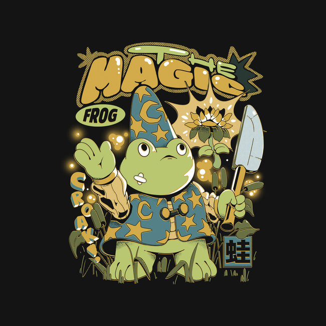 Magic Frog-Womens-Fitted-Tee-ilustrata