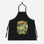 Magic Frog-Unisex-Kitchen-Apron-ilustrata