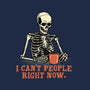 I Can't People Right Now-None-Removable Cover-Throw Pillow-glitchygorilla