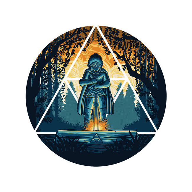 Sword In The Woods-None-Glossy-Sticker-rmatix