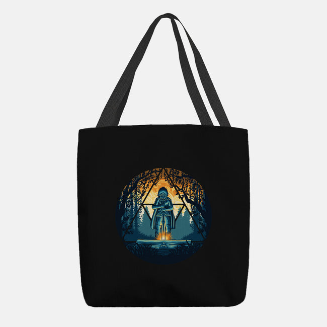 Sword In The Woods-None-Basic Tote-Bag-rmatix